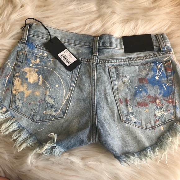 Free People | Shorts | Nwt Free People X One Teaspoon Artiste Bonitas ...